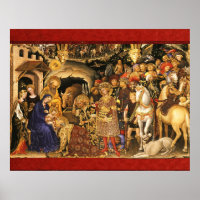 ADORATION OF MAGI  Gentile Da Fabriano, Christmas 