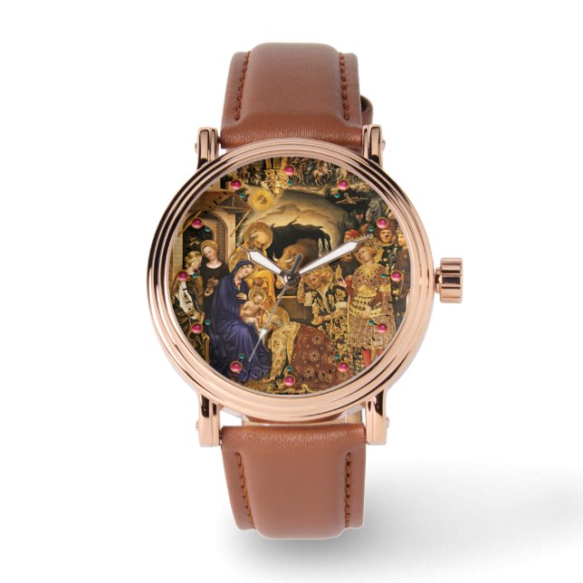 ADORATION OF MAGI  Gentile Da Fabriano, Christmas Watch (Front)