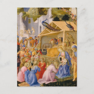 Adoration of Magi Postcard