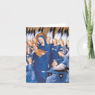 Adoration of the Angels Card