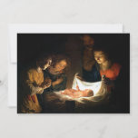 Adoration of the Child Jesus - Honthorst<br><div class="desc">Adoration of the child Jesus nativity scene with original oil painting by Honthorst in 1620.  The scene with Jesus,  Mary,  and Joseph along with shepherds.  http://frontiernow.com</div>