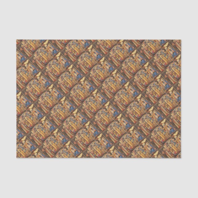 Adoration of the Kings  (Adorazione dei Magi) Tissue Paper (Front)