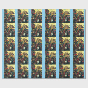 Adoration of the Kings by Michele Damaschino Wrapping Paper