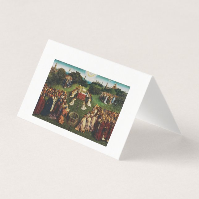 Adoration of the Lamb by Jan van Eyck (Front)