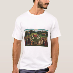 Adoration of the Lamb by Jan van Eyck T-Shirt