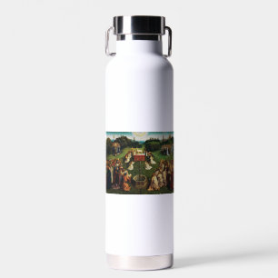 Adoration of the Lamb by Jan van Eyck Water Bottle