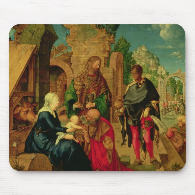 Adoration of the Magi, 1504 Mouse Mat (Front)