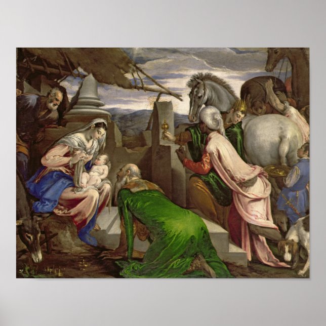 Adoration of the Magi, 1563-64 Poster (Front)