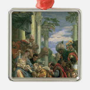 Adoration of the Magi, 1570s Metal Tree Decoration