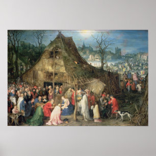 Adoration of the Magi, 1598 Poster