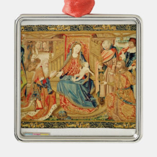 Adoration of the Magi, 15th-16th century Metal Tree Decoration