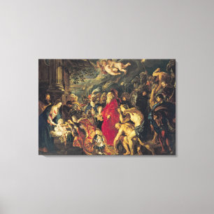 Adoration of the Magi, 1610 Canvas Print