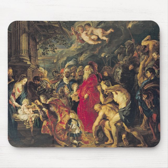 Adoration of the Magi, 1610 Mouse Mat (Front)