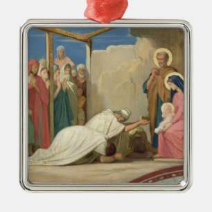 Adoration of the Magi, 1857 Metal Tree Decoration