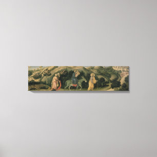 Adoration of the Magi Altarpiece Canvas Print