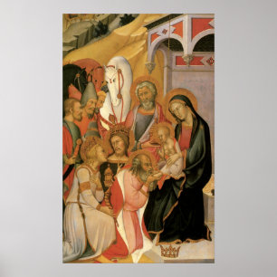 Adoration of the Magi, Bartolo Di Fredi Poster