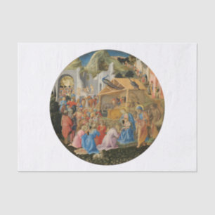 Adoration of the Magi by Fra Angelico and Filippo Tissue Paper