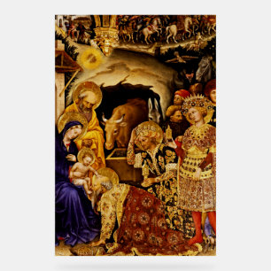 Adoration of the Magi by Gentile da Fabriano Acrylic Sign