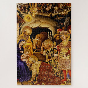 Adoration of the Magi by Gentile da Fabriano Jigsaw Puzzle