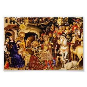 Adoration of the Magi by Gentile da Fabriano Photo Print