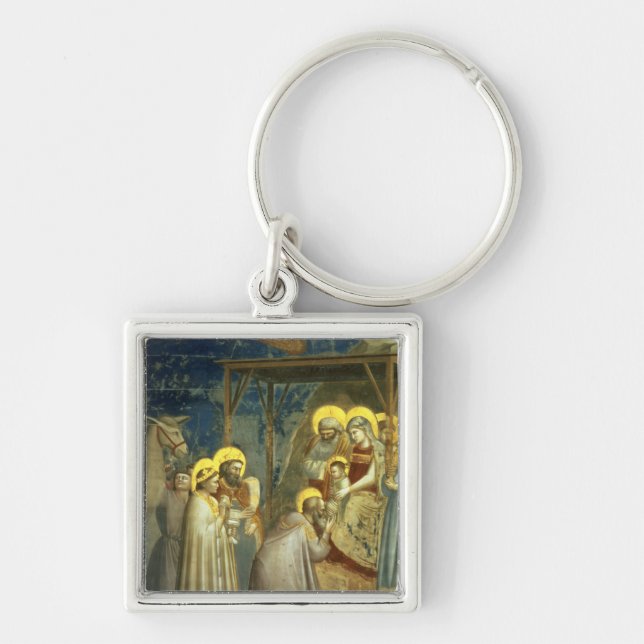 Adoration of the Magi, c.1305 Key Ring (Front)