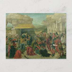 Adoration of the Magi, c.1480 (tempera on panel) ( Postcard
