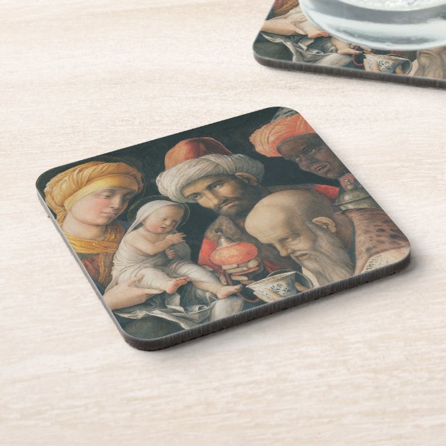 Adoration of the Magi, c.1495-1505 Coaster (Left Side)