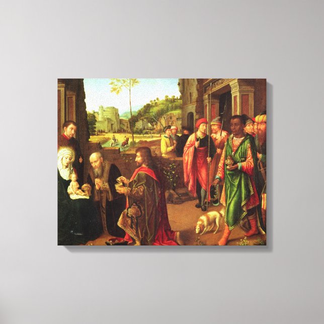 Adoration of the Magi Canvas Print (Front)