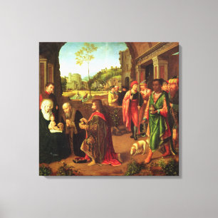 Adoration of the Magi Canvas Print