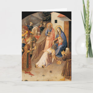 Adoration of the Magi Christmas Card
