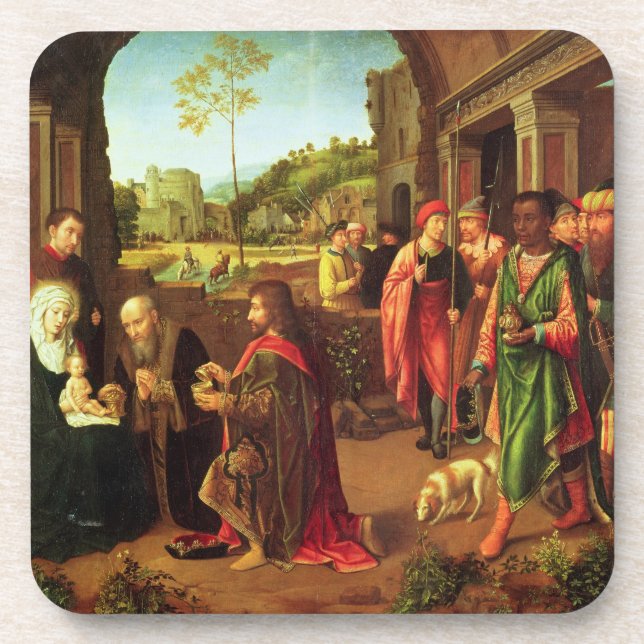 Adoration of the Magi Coaster (Front)