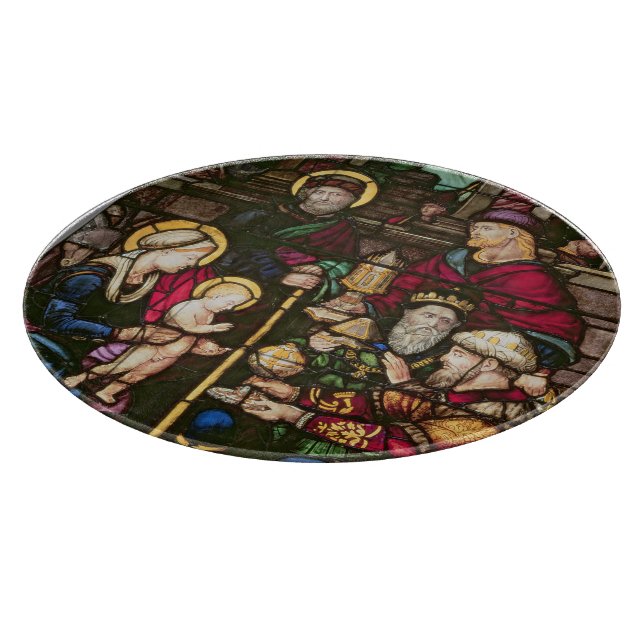 Adoration of the Magi Cutting Board (Corner)