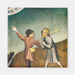Adoration of the Magi, detail of the Magnet