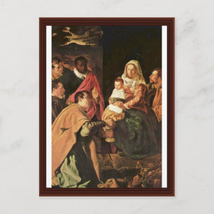 Adoration Of The Magi (Epiphany) Postcard