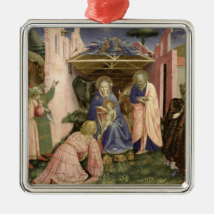 Adoration of the Magi, from the predella Metal Tree Decoration