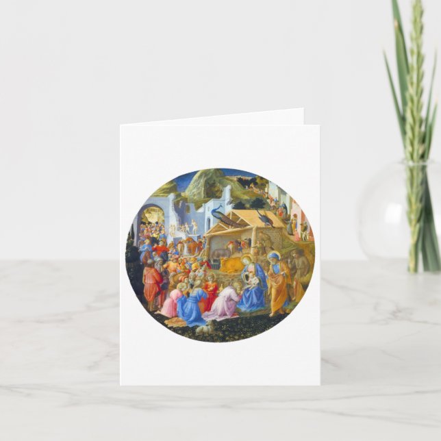 ADORATION OF THE MAGI HOLIDAY CARD (Front)