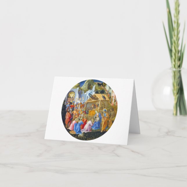 ADORATION OF THE MAGI HOLIDAY CARD (Front)
