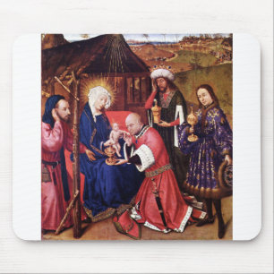 Adoration of the Magi - Jacques Daret - c1435 Mouse Mat