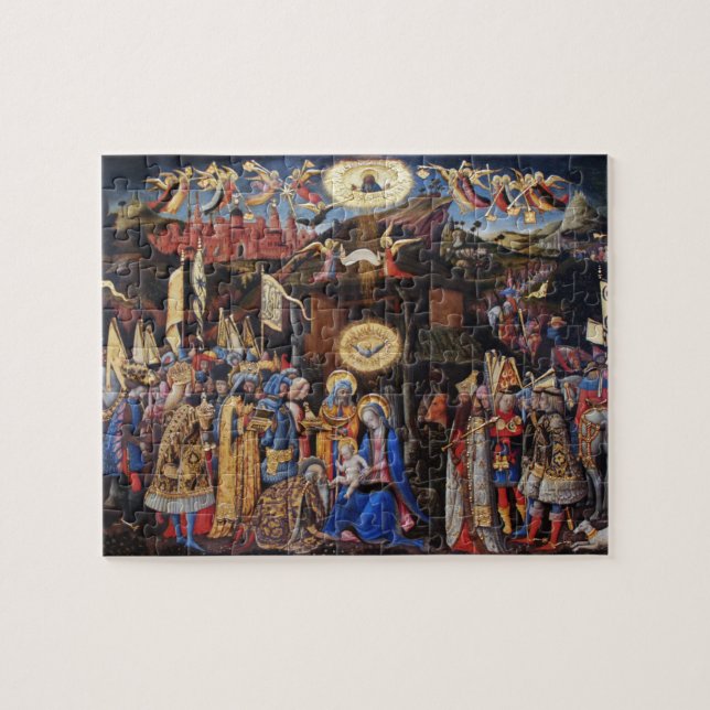 Adoration of the Magi Jigsaw Puzzle (Horizontal)