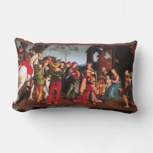 ADORATION OF THE MAGI LUMBAR CUSHION