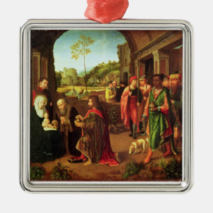 Adoration of the Magi Metal Tree Decoration