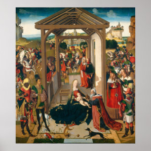 Adoration of the Magi, Netherlands Fine Art Poster