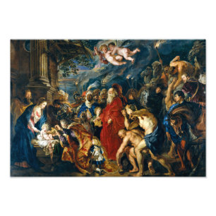 Adoration of the Magi   Peter Paul Rubens   Photo Print