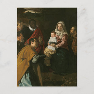 Adoration of the Magi Postcard