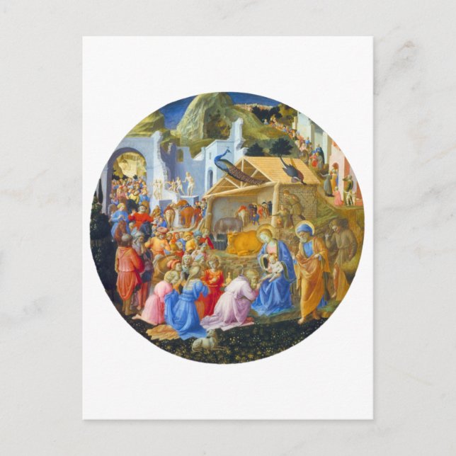 ADORATION OF THE MAGI POSTCARD (Front)