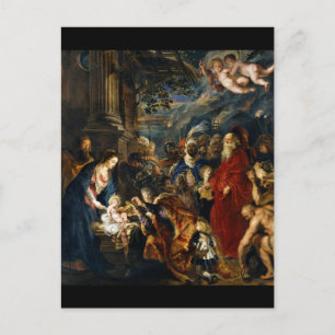 Adoration of the Magi Postcard