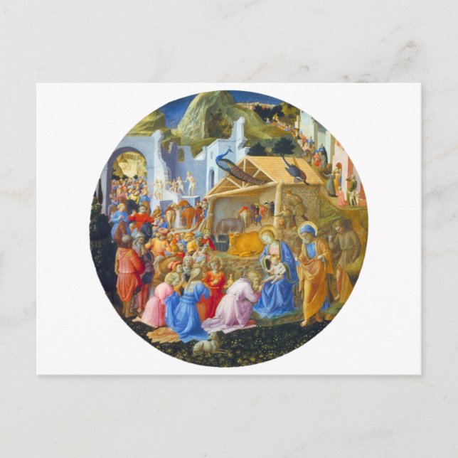 ADORATION OF THE MAGI POSTCARD (Front)