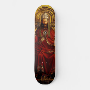 Adoration of the Mystic Lamb by Jan van Eyck Skateboard