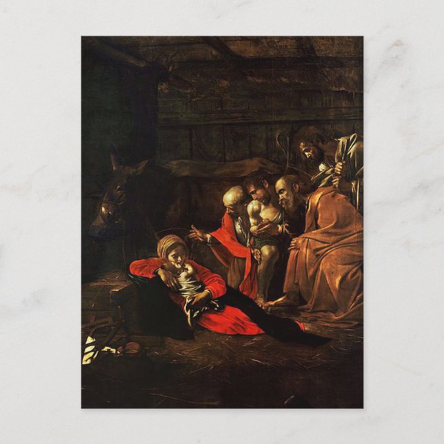 'Adoration of the Shepheds' Postcard (Front)