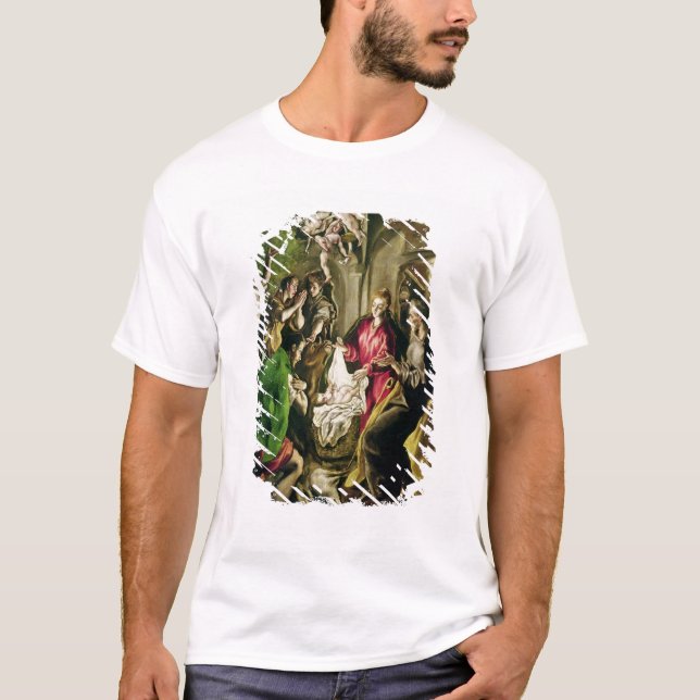 Adoration of the Shepherds, 1603-05 T-Shirt (Front)